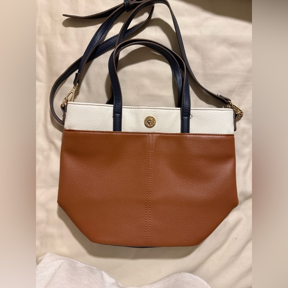 Anne Klein Gabby Bucket Bag with Crossbody Strap